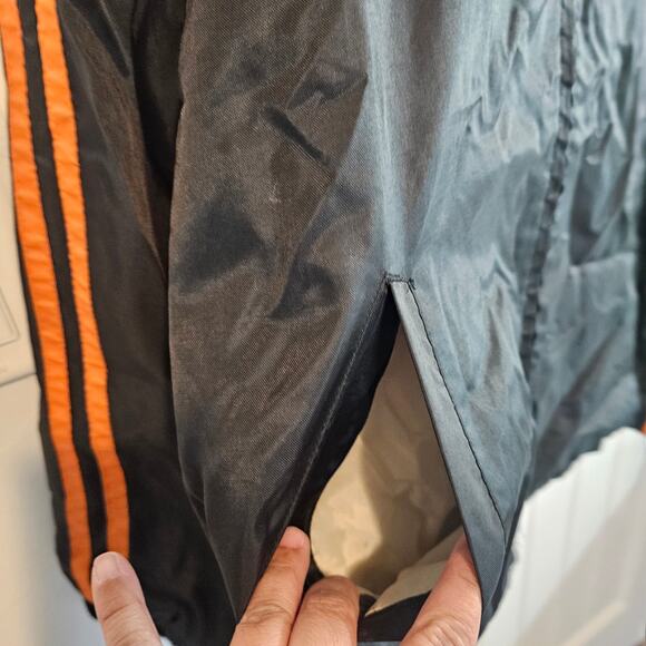 Vtg Oklahoma State University Windbreaker Jacket Men Lg OSU Cowboys Orange Black - Picture 6 of 10